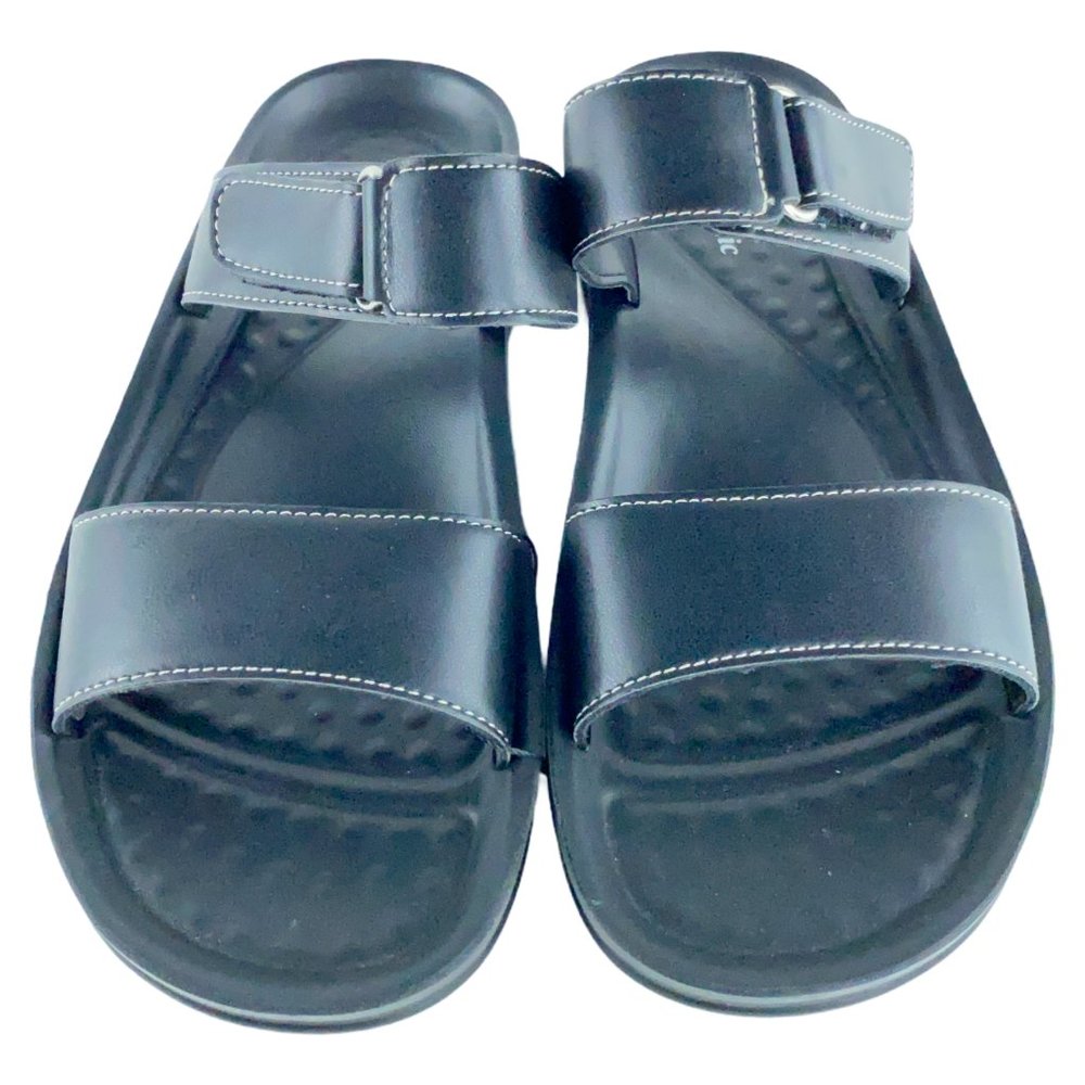 Aerothotic Rustic L0502 Womens Black Strappy Sandal Size W 9 EU 39 NEW - Picture 4 of 9